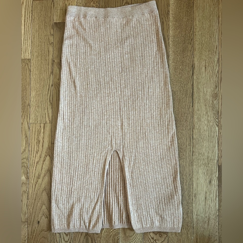 Free People Tan Skirt